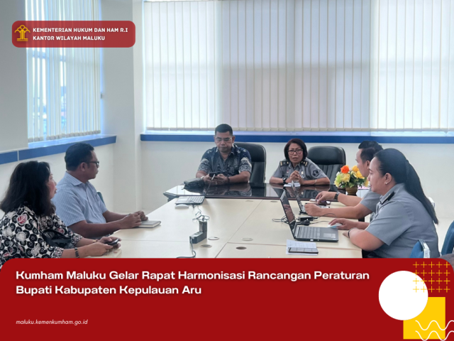 Harmonisasi Kab. Kep. Aru