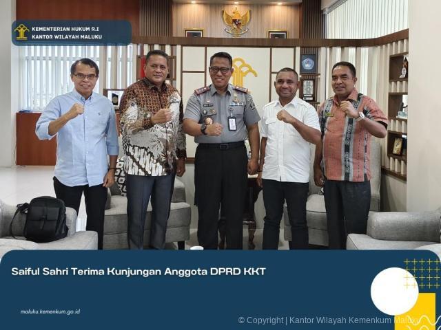 KUNJUNGAN ANGGOTA DPRD KKT