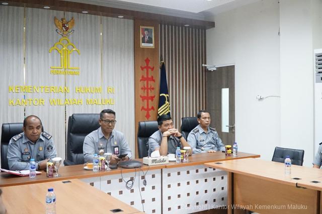 MALUKU UNTUK INDONESIA SAIFUL SAHRI HADIRI KICK OFF RENSTRA KEMENKUM 20252029 SECARA VIRTUAL 02