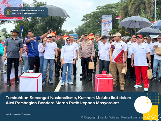 Pembagian Bendera Lapmer 