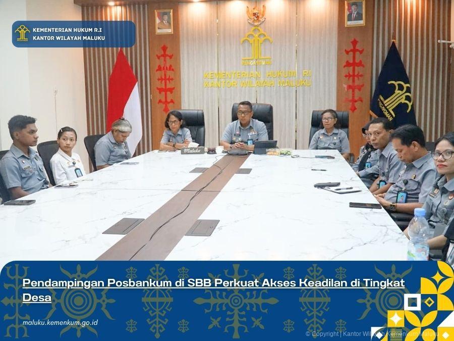 PENDAMPINGAN POSBANKUM DI SBB PERKUAT AKSES KEADILAN DI TINGKAT DESA