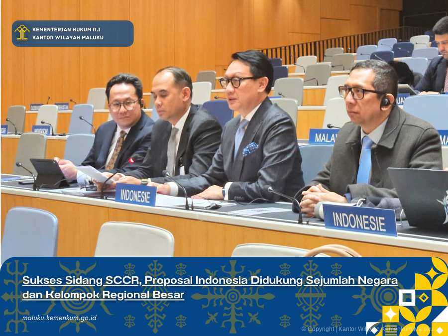  SUKSES SIDANG SCCR, PROPOSAL INDONESIA DIDUKUNG SEJUMLAH NEGARA DAN KELOMPOK REGIONAL BESAR