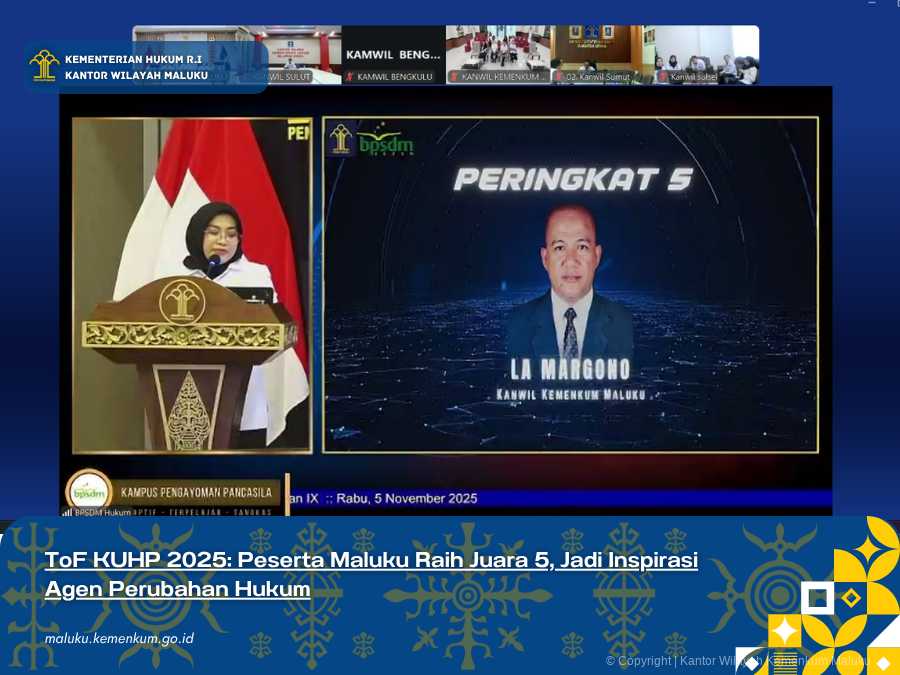 ToF_KUHP_2025_Peserta_Maluku_Raih_Juara_5_Jadi_Inspirasi_Agen_Perubahan_Hukum.png